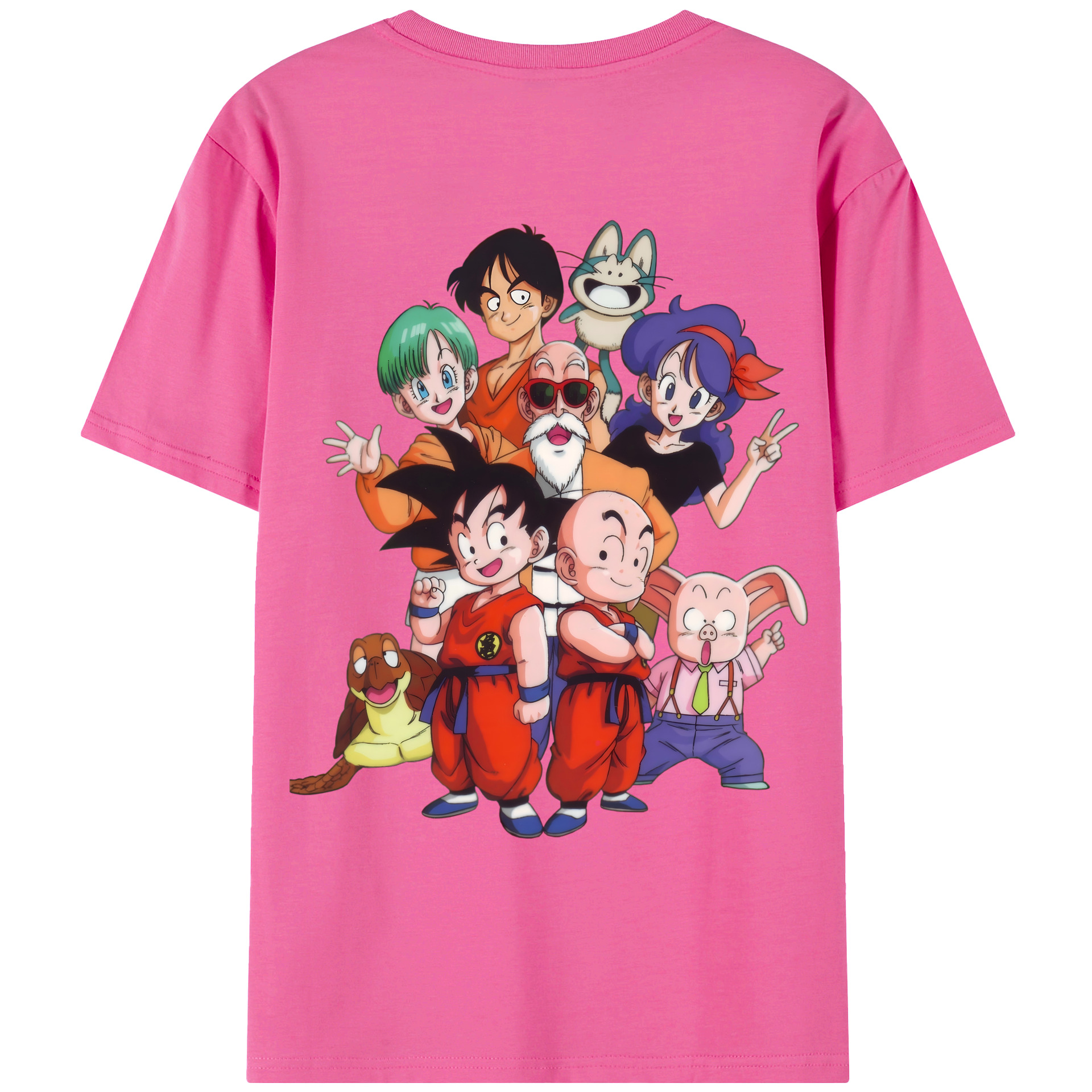（画像用） ドラゴンボール DRAGON BALL レディース半袖Tシャツ(バックプリント)
